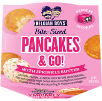 Bite-Sized Pancakes & Go: Sprinkle Butter